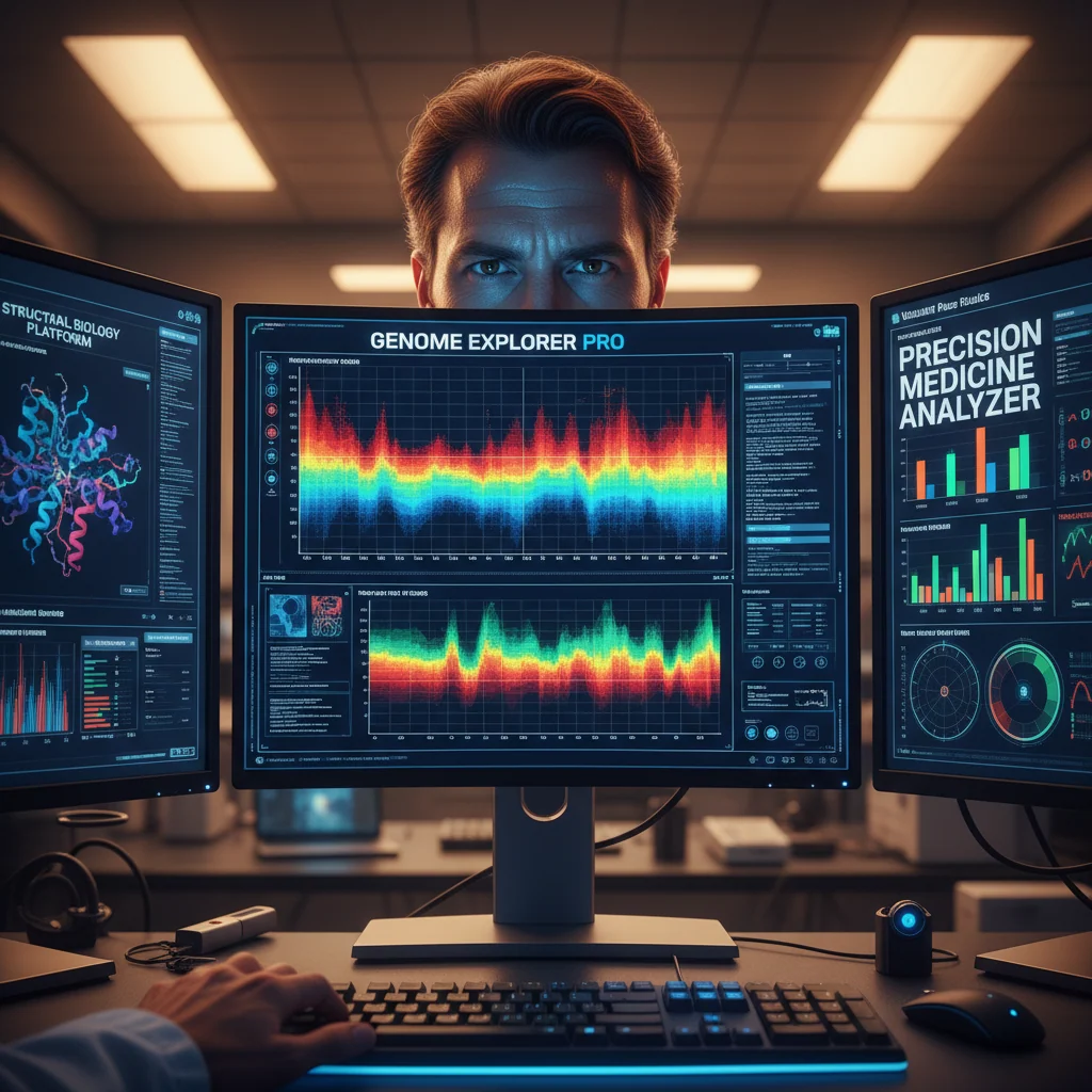 scientist researching